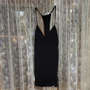 CHARLOTTE RUSSE NWT Elegant Black Sleeveless Dress Size M